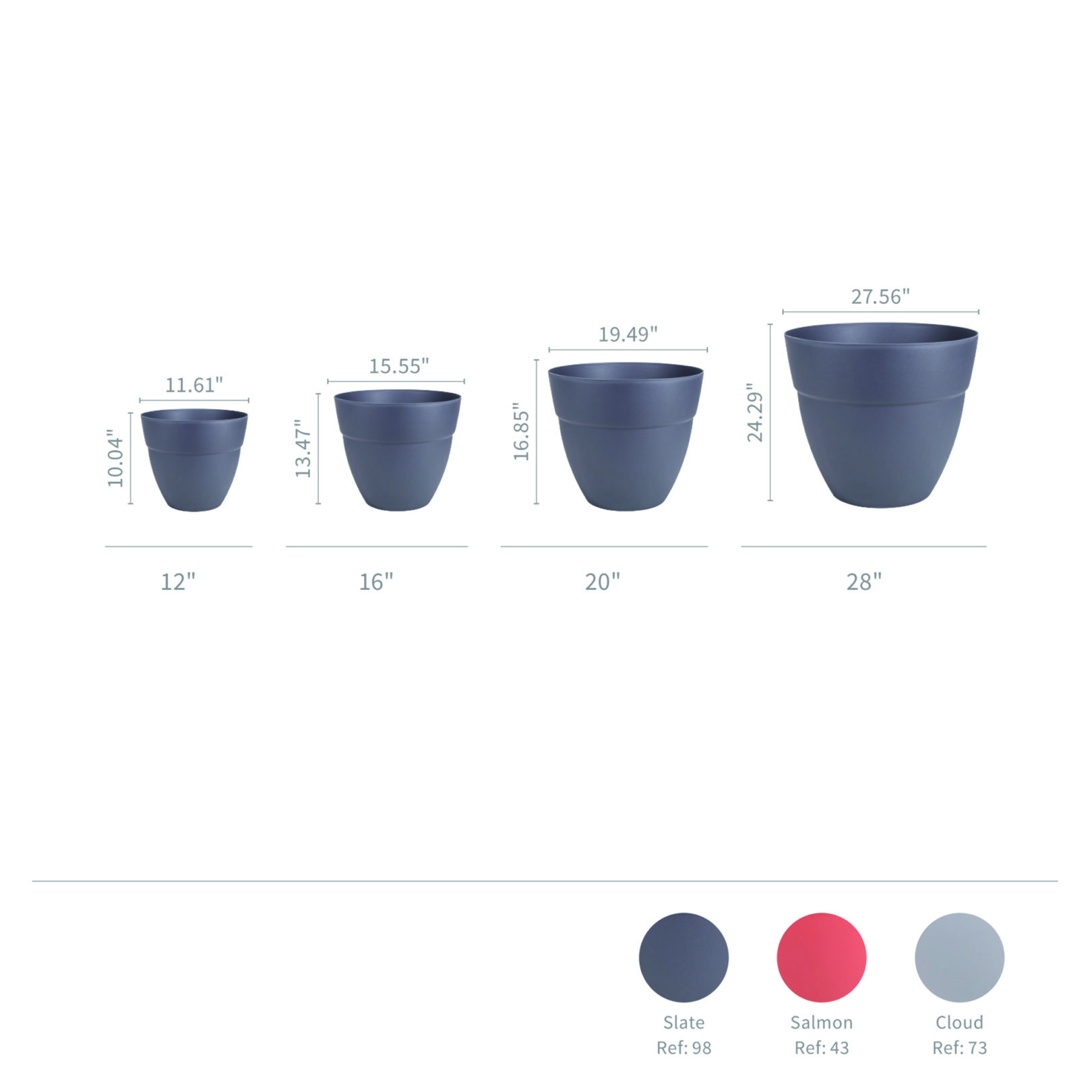 ella planters specifications