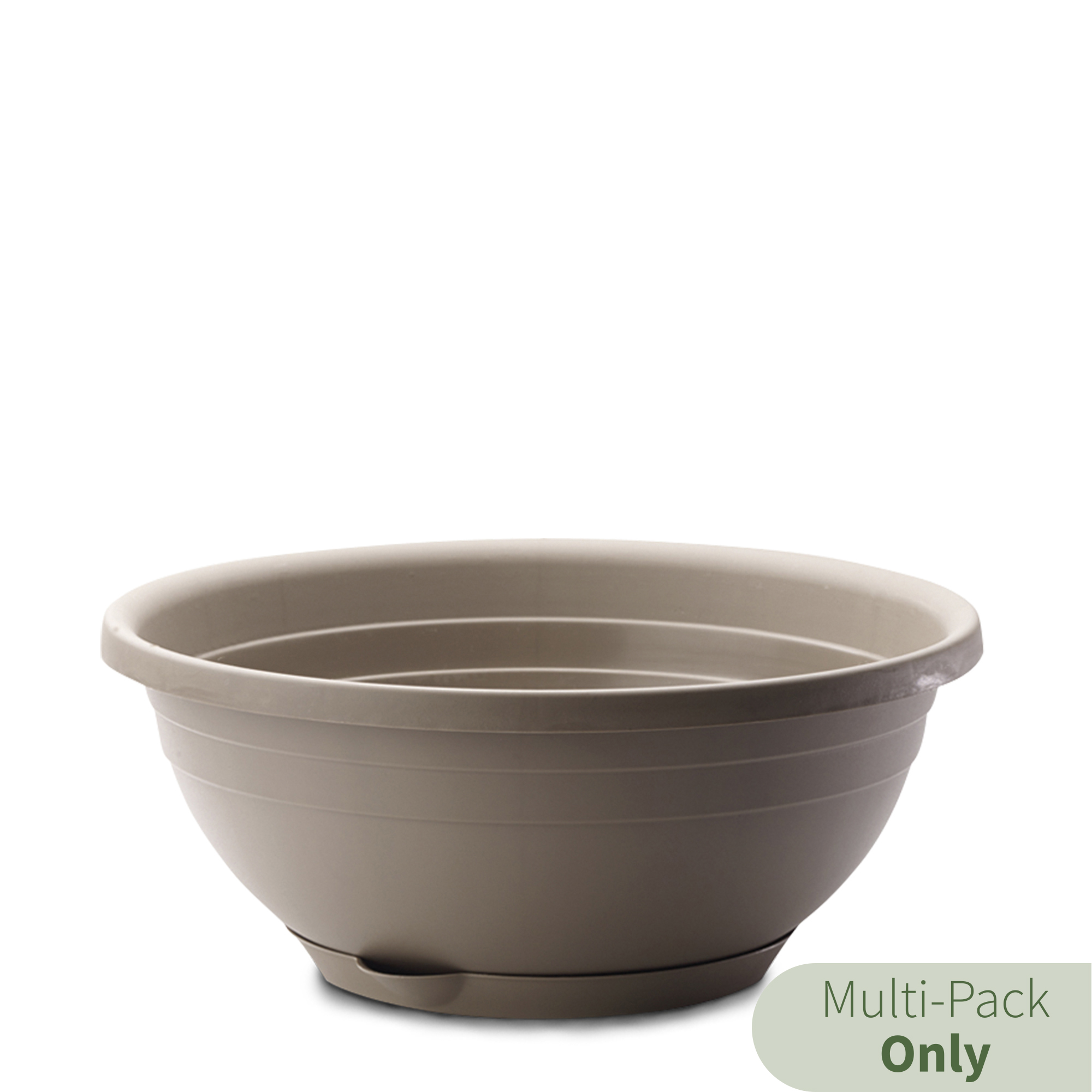 emma bowl hanging planter in cappuccino brown