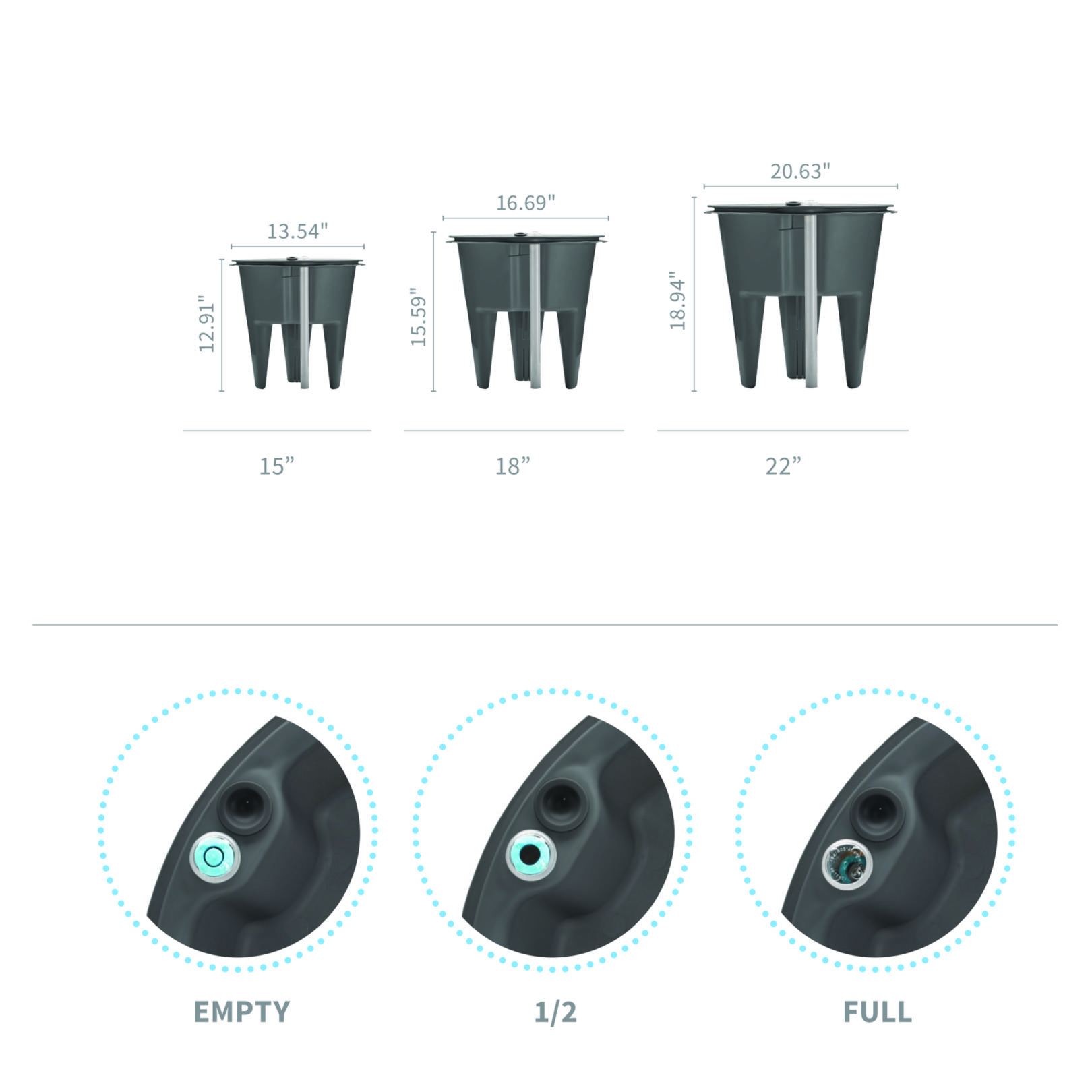 insert for trudrop flex planters