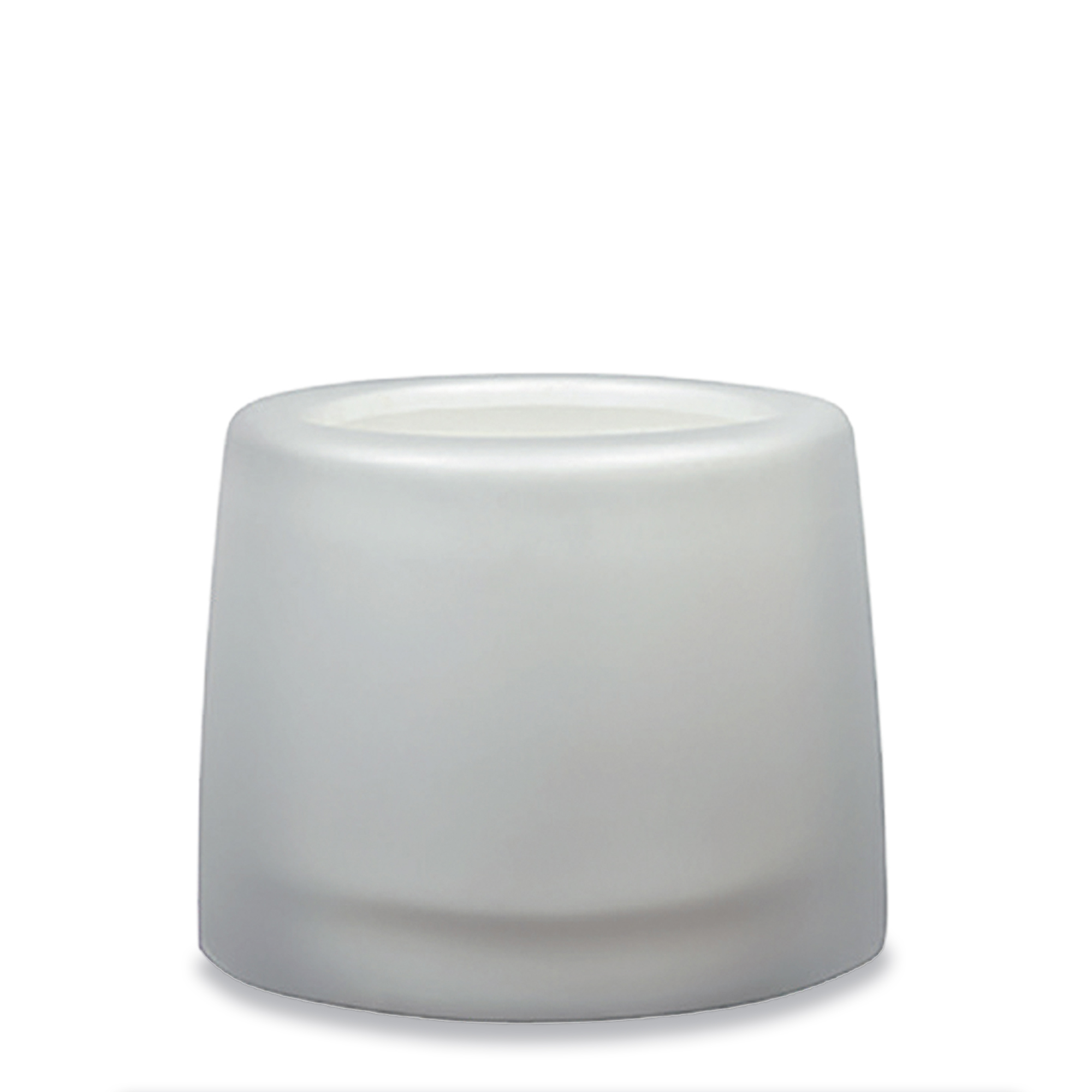 Lux planter 21 inch in white